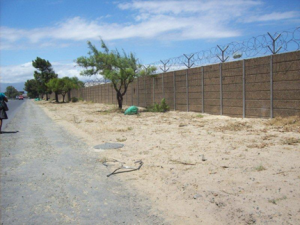 Verges before and after cleaning